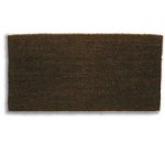 Doormat Marrone Terra Scura 40x80 cm